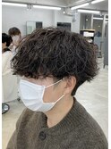 波巻きスパイラルマッシュ 熊本メンズサロン 熊本波巻きパーマ