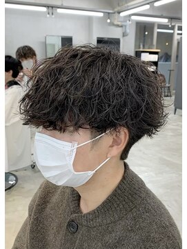 エデアンホンテン メンズサロン(EDEAN 本店 （旧：EDEAN 上通）) 波巻きスパイラルマッシュ 熊本メンズサロン 熊本波巻きパーマ