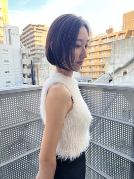 チュダック(ChuDuck) 【◎甘くてカワイイ◎】韓国風《ボブ》ケアブリーチ