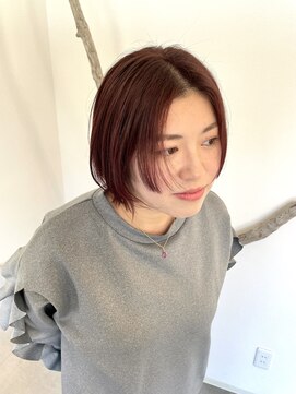 オーシー 四ツ井店(O'sea) 姫ウルフ×ピンクブラウン