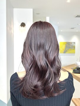 ローネス ギンザ(LONESS ginza) 春カラーパープルピンクラベンダーピンク髪質改善トリートメント