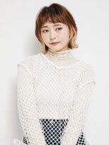 オンク 新宿(onk)&nbsp;黒髪/グレーベージュ/レイヤーロング/前髪パーマ[新宿駅]