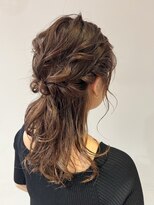 ミスト(mist) 〔mist:Yoko〕 編みおろし/結婚式アレンジ/あみおろし #103