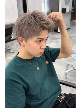 オム ブランシェ(HOMME BLANCHE’) 【SHIN】ミルクティースパイキーショート