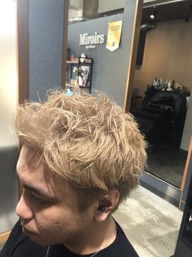 ミラーズバイフェイス(Miroirs by face) メンズダブルカラー