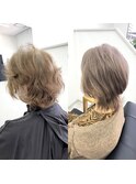 脱白髪ぞめ、レイヤーボブ
