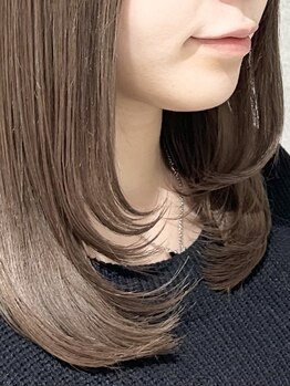 アンド バイ ヘアサロン(AND by hair salon)の写真/顔周りのカットで印象の8割が決まる。少しの変化で大きなイメチェンに♪あなたのなりたいを最大限叶えます!