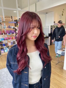 サラ 新宮店(SARA) 【福岡新宮】韓国風 ボルドールビー ワインレッド