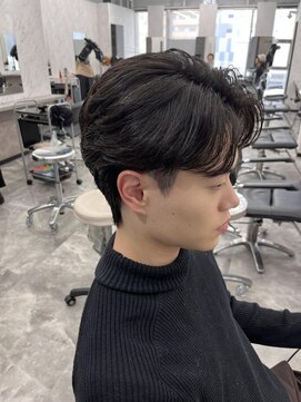 オム ブランシェ(HOMME BLANCHE’) 【SHIN】ニュアンスダウンパーマ