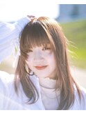 ブラウンベージュカラー/レイヤー《千歳美容室》