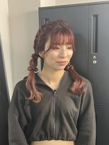 編み込みツイン