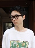 メンズカット スパイキーショート メンズパーマ ビジネスパーマ