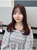 レイヤーカット×カシスカラー