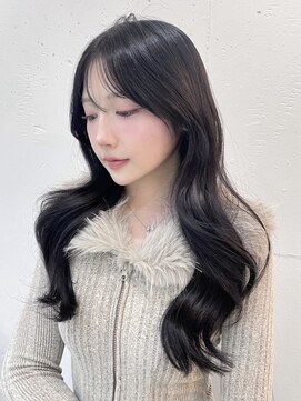 ルームバイシー 新宿(Loom. by Sea) チェリーブラウン×くびれヘア［夏/ボブ/グレージュ］