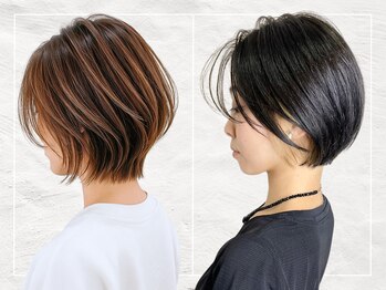 フロール(Flor)の写真/[戸塚駅徒歩2分]360°綺麗なフォルムでまとまり扱いやすいstyleに。史上最も小顔で可愛く*[ショート/ボブ]
