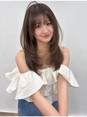 《CODE.LINE》透明感カラーとザクザクレイヤー