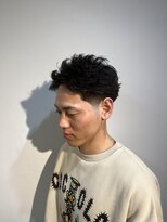 フリーク バーバーショップ 都島店(FREAK BARBER SHOP) ピンパーマ