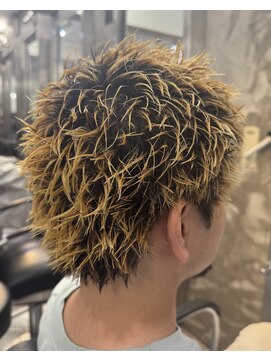 オーシャントーキョー ホワイト 原宿(OCEAN TOKYO WHITE) お客様スタイルスパイキーヘアザクザクショート