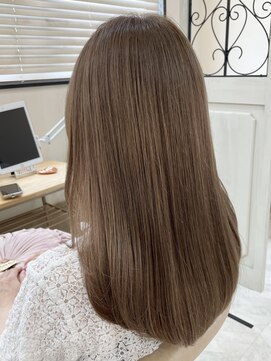 ミニョン(& mignon) ミルクティーベージュ/ブリーチ2回