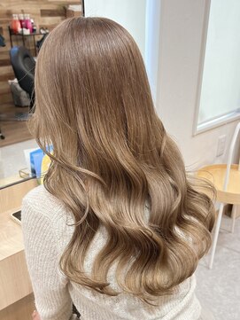 カラースタンド(COLOR STAND) ミルクティーベージュカラーヘーゼルベージュケアブリーチ韓国風