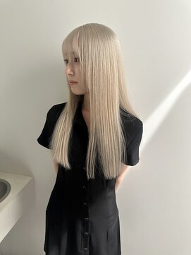 キオク(KIOX) ワンカラー/ブリーチカラー/髪質改善/ハイトーンカラー