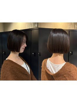 骨格を見極めたカットで持ちがよく扱いやすいスタイルに♪あなただけの似合わせスタイルを実現☆