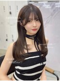 小顔ヘア/ワンカールで盛れるレイヤーカット○伊藤