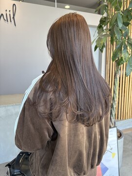 【REINA】ブリーチなしグレージュ