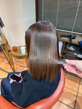 ダアッカ(da acca) 【髪質改善、ナチュラルブラウン】河原町/三条/縮毛矯正/艶髪
