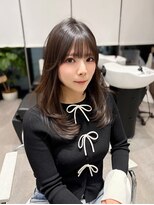 ラクシア(LucxiA) レイヤーカット/顔周りカット/韓国ヘア/前髪カット @ken__gucci