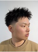 ツイストピンパーマ/スパイキー/テーパーフェード/ショート△