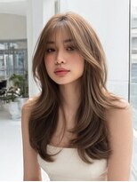 ダル 渋谷/表参道(DAL.) ハイトーンリッチレイヤーミルクティーベージュ