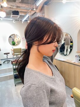 ロウバイレボ 柏(lou by revo) ミディアム/韓国風/レイヤーカット/顔回りカット/柏駅