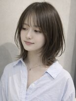 ナナローネス 渋谷(nana loness)&nbsp;レイヤーボブ　レイヤーカット　くびれヘア　韓国風
