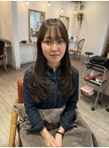 ブリーチなしダブルカラーで叶うグレージュカラー！