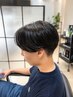 カット+パーマ（ニュアンス・フェザー）￥12300→￥9000