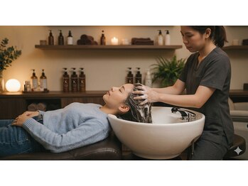 リアンヘアサロン(Lian hair salon)の写真/小規模サロンならではの丁寧さ◎女性スタッフが叶える、ゆったりくつろげる空間