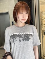 フィルムス ヨコハマ プラス(FILMS 横浜 +) ひし形レイヤーボブハッシュ/顔周り/オリーブベージュ/横浜+