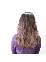 デコヘアーフラッペ(DECO HAIR frappe)&nbsp;淡いピンクのグラデーションカラー