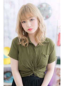 ミック 日暮里店(miq) 3Dカラー★ハイトーンの外国人風ラフカール