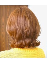 トランクヘアデザイン(TRUNK Hair Design)&nbsp;【TRUNK Hair Design 西本】波巻きミディアム