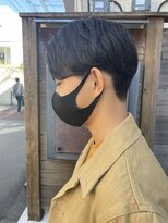 バイフィフス 原宿/表参道(by fifth)&nbsp;韓国風センターパート/刈り上げ/コンマヘア