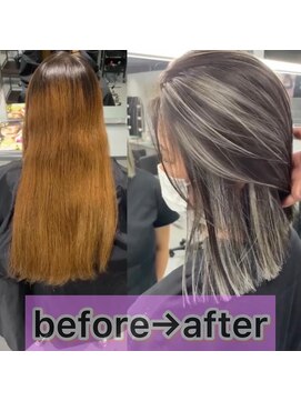 キング 枚方店(K!ng) 【枚方、高槻】ホワイトコントラストハイライト