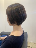 リブ(Lib)&nbsp;【Lib】大人カジュアル/前下がりショートボブ