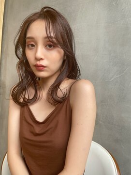 ティム(tim.) くびれミディアム＊チョコレートブラウン