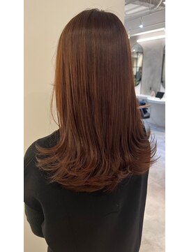 ジーナ 千葉(Zina) 大人かわいい20代30代40代小顔ショコラベージュ１Zina千葉