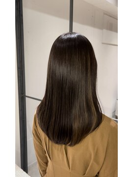 サルファ ヘアデザイン 名古屋 丸の内(S.ALPHA HAIR DESIGN) ナチュラルブローストレート