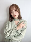 透明感カラー×ゆるふわミディ★