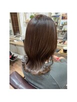 ルアナ 浦和店(Luana)&nbsp;モーブブラウン×くびれ巻き