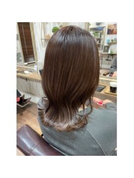 ルアナ 浦和店(Luana) モーブブラウン×くびれ巻き